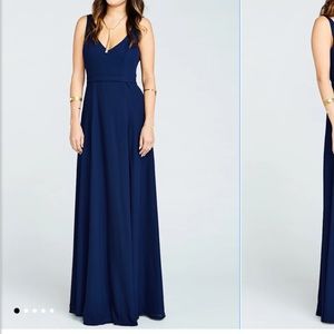 Show Me Your MuMu Navy Bridesmaid Dress